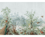Panoramatapete Brasilien patiniert. 1862