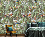 Wallpaper Spring . 1875
