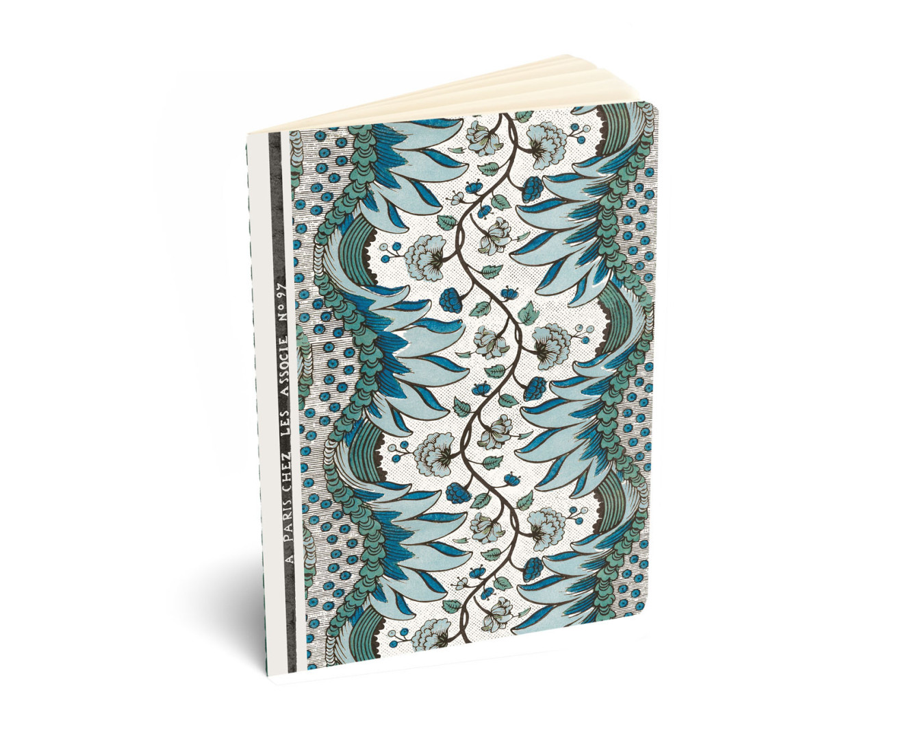 Cahier A5 . Oeillet bleu . 1750