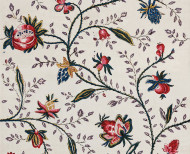 Papier peint dominoté Indiennes . 1799