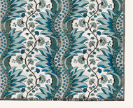 Domino board blue Carnations A3 . 1750