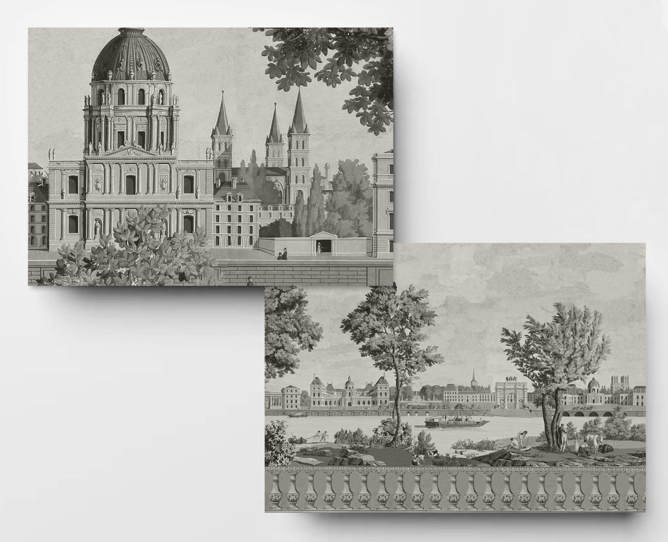 Monuments de Paris monochrome . 1812