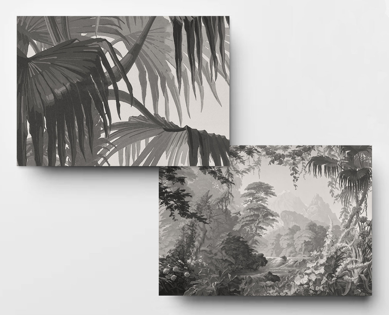 Panoramique l'Eden monochrome . 1861