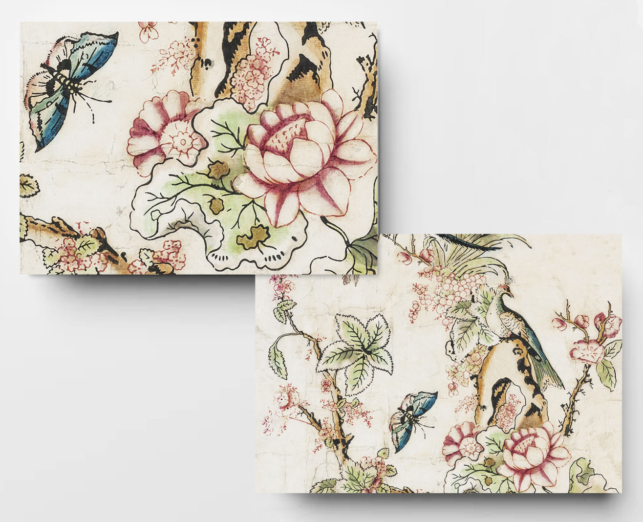 Papier peint décor Volière . 1775