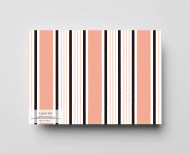Wallpaper powder pink Imperial stripes . 1800