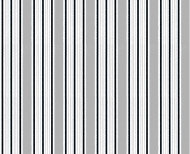 Papier peint rayures Empire graphite . 1800